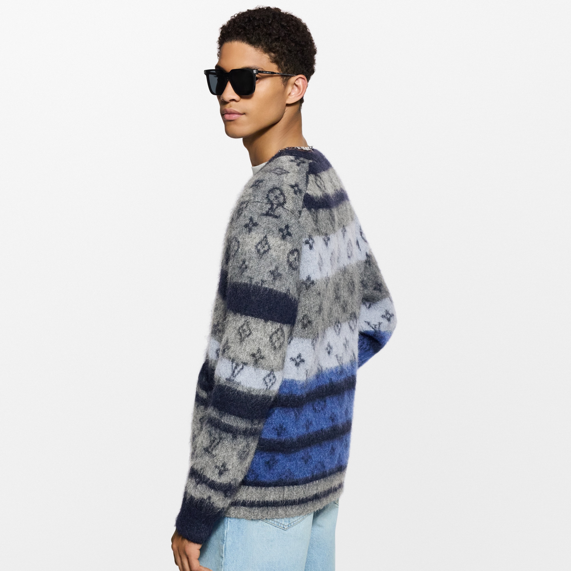 Monogram Mohair Cardigan - Men - Ready-to-Wear | LOUIS VUITTON ®